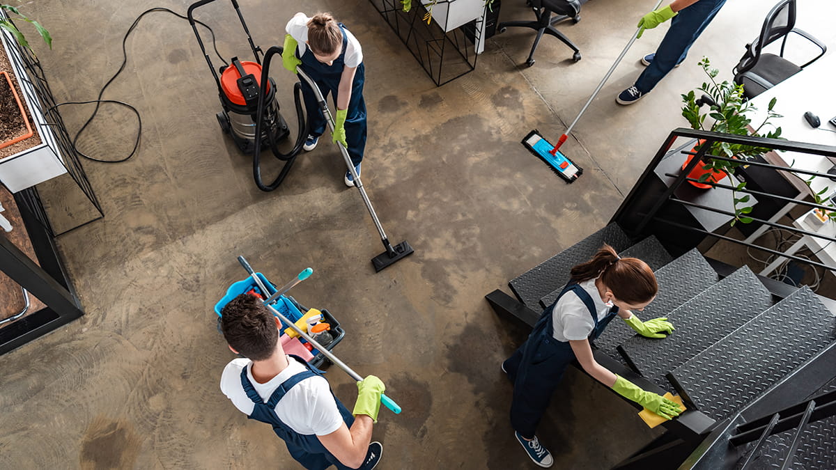 Commercial Cleaning Services for Offices, Retail, and Schools in NJ Avengers Cleaning Services team providing expert commercial cleaning for offices, schools, medical suites, and retail stores.