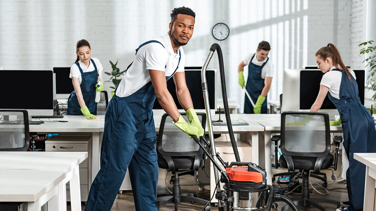 Commercial Cleaning Services in Hoboken, NJ Avengers Cleaning Services team providing top-quality commercial cleaning in Hoboken, NJ, for offices, medical facilities, and retail spaces.